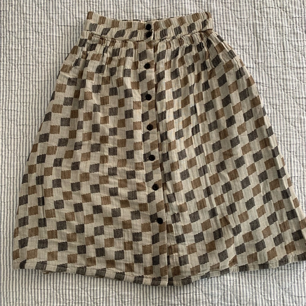 NWT Ace and Jig Renewal Sadie skirt in textile Sedona, Small